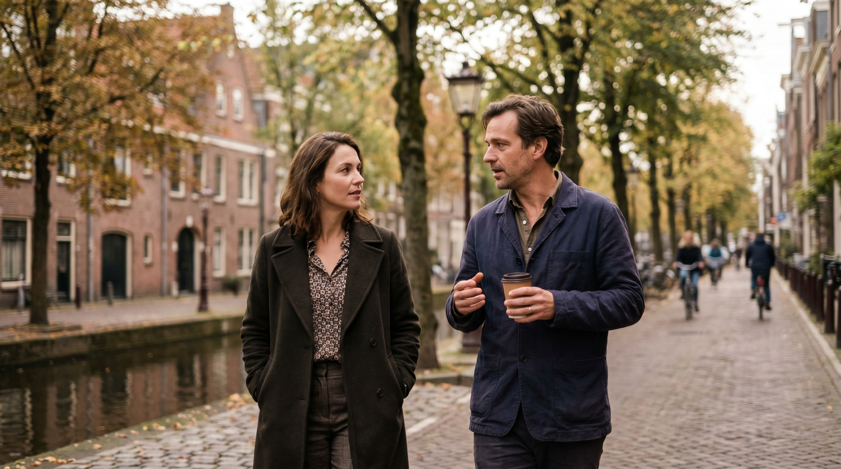 Vrouw aan de keukentafel
